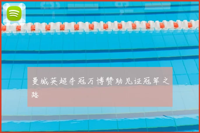 曼城英超夺冠万博赞助见证冠军之路